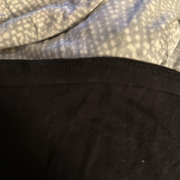 BEBE black white print ruched draped crossed‎ bottom dress Sz M - Picture 7 of 8